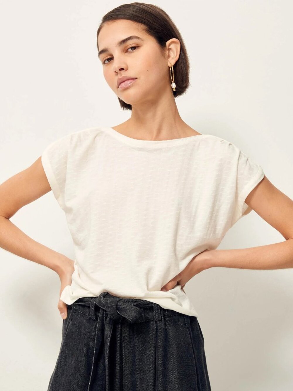 Sixto T-Shirt Fleur de Sel